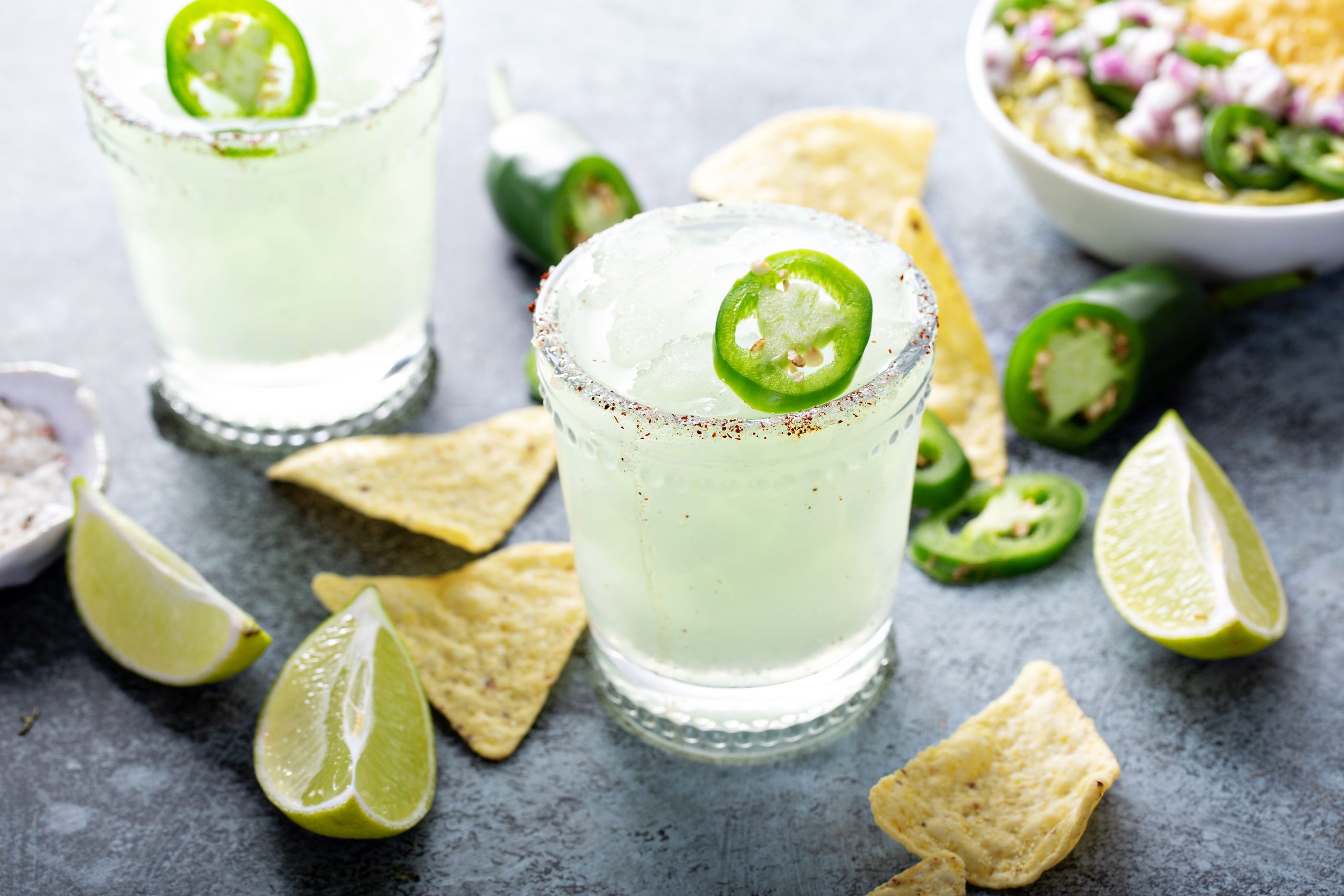 Margarita and Guacamole